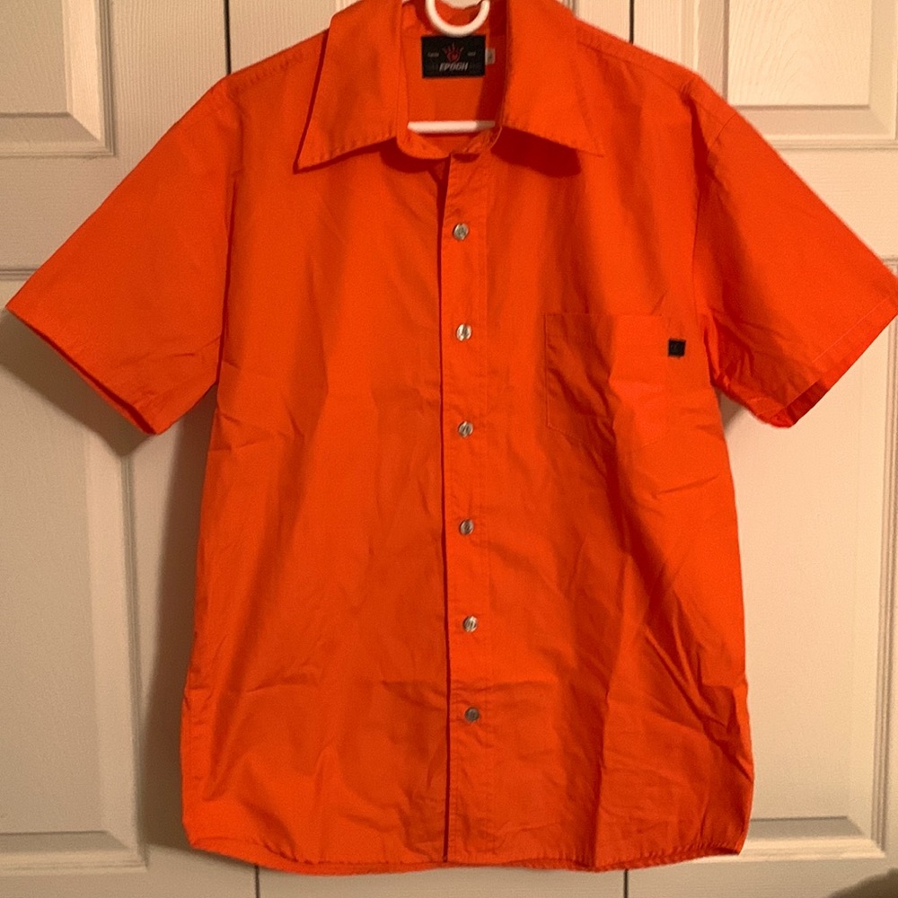 Epoch Short Sleeve Button Up Shirt Size L